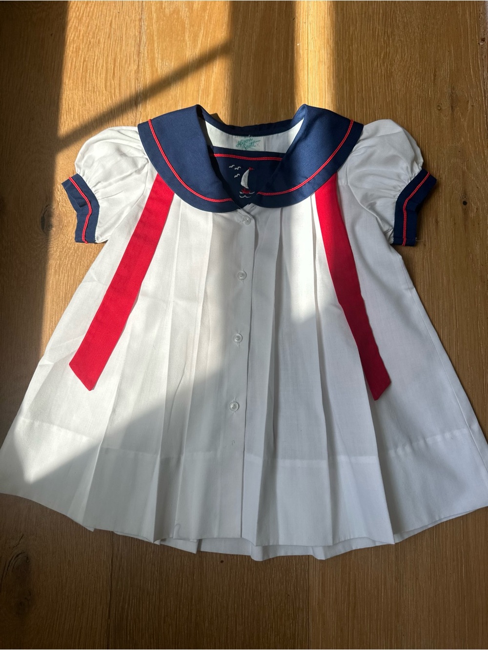 Vintage Alison Scott Nautical Sailor Dress 2T ⚓️ Like New